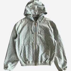Louis Vuitton NBA Monogram Denim Zip Up Jacket
